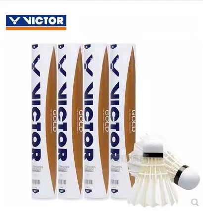 Victor Shuttlecock Feather - VICTOR N ° 1-lanzadera de Bádminton
