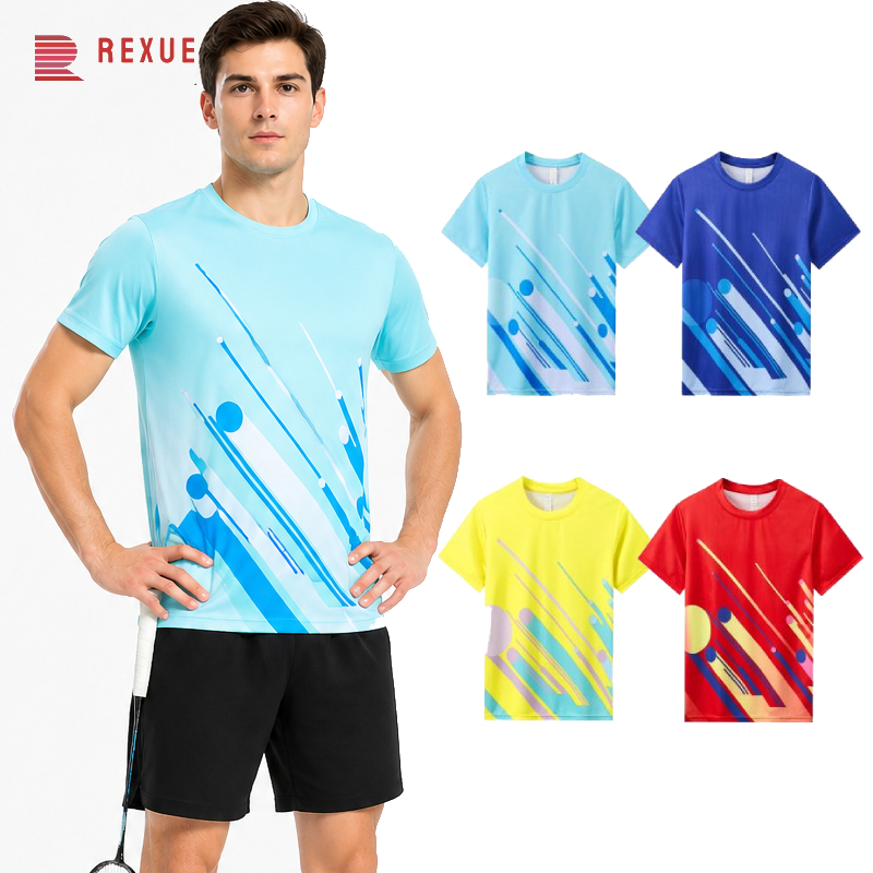 Badminton Jersey - Camiseta de bádminton para hombre, camiseta