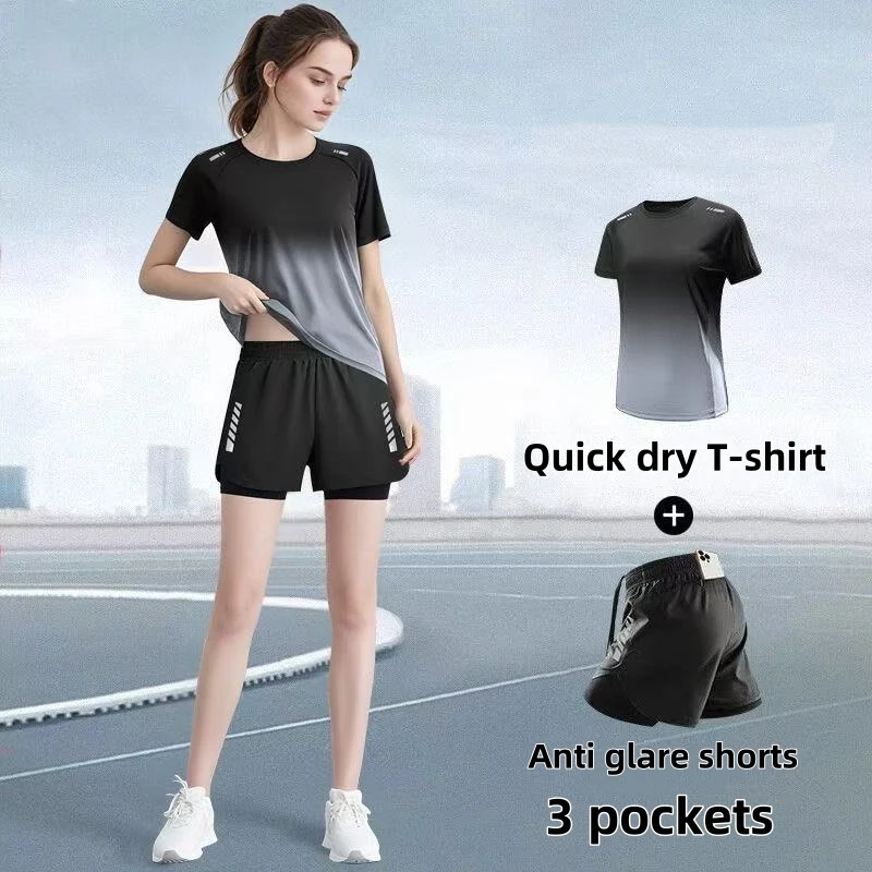 Conjunto de ropa deportiva par - Badminton Jersey reseña y precio