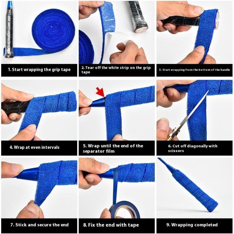 *Nuevo 1 Juego de 5m/10m de Ci - Badminton Grip Tape reseña y precio
