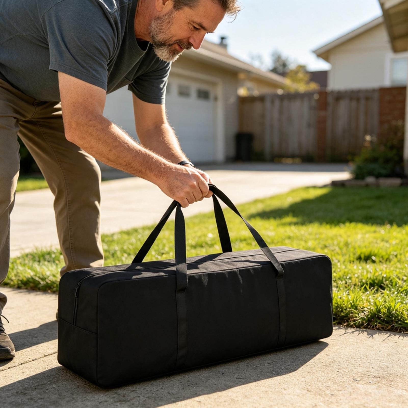 Bolsa para guardar la red de p - Badminton Outdoor reseña y precio