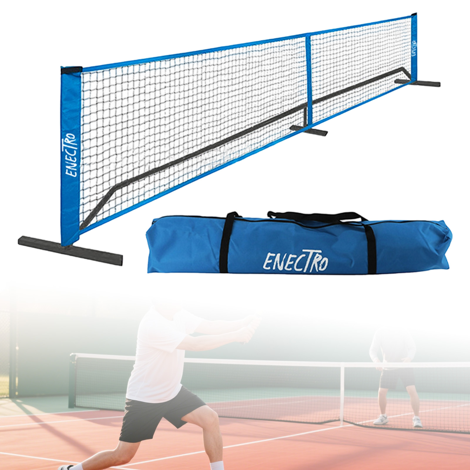 Red de Pickleball portátil, 6, - Badminton Event reseña y precio