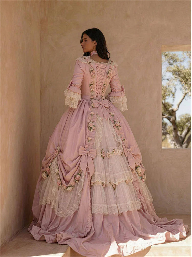 Vestido Floral Barroco Rococó  - Badminton Victory reseña y precio