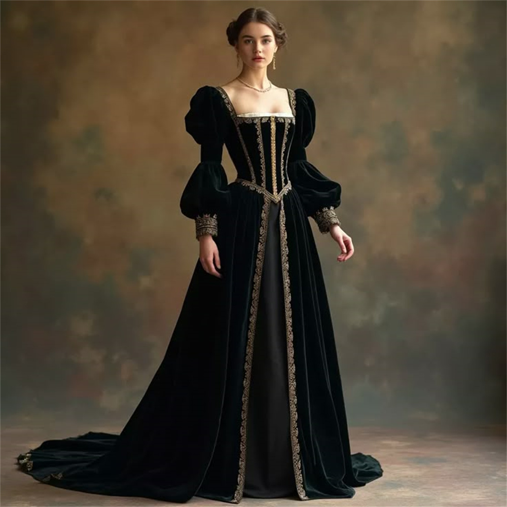 Tudor renacentista negro corte - Badminton Victory reseña y precio