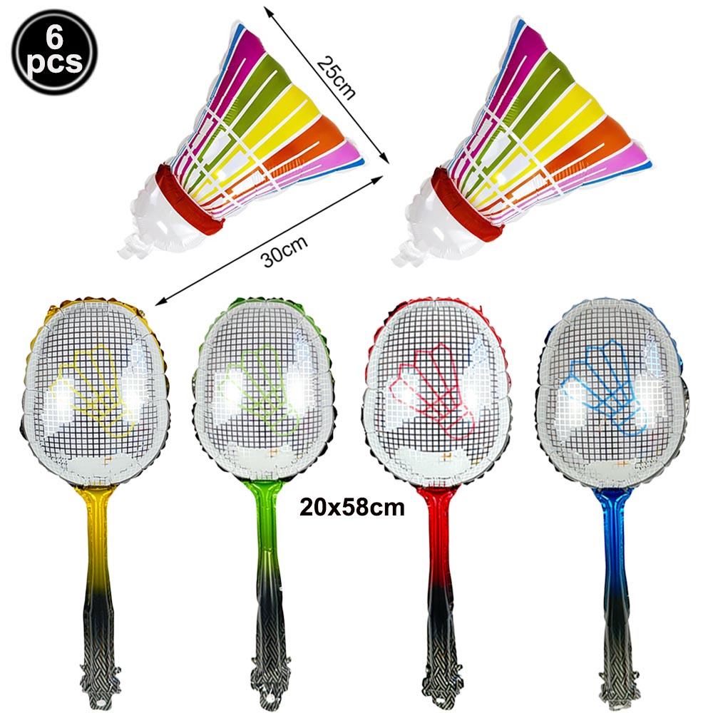 Globos de Aluminio con Forma d - Badminton Event reseña y precio