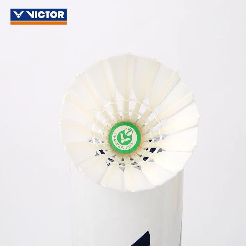 VICTOR Champion 7 - Paquete de - Victor Shuttlecock Feather reseña y precio