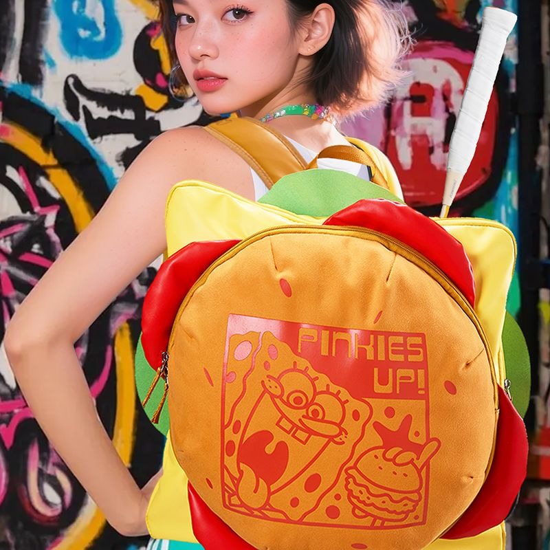 Mochila de Anime Bob Esponja c - Badminton Tv reseña y precio