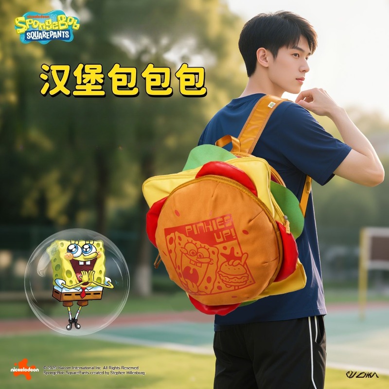 Mochila de Anime Bob Esponja c - Badminton Tv reseña y precio